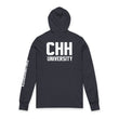 Load image into Gallery viewer, CHH UNIVERSITY font logo Hooded Long Sleeve

