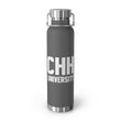 Load image into Gallery viewer, CHH UNIVERSITY font logo Copper Vacuum Insulated Bottle, 22oz
