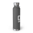 Load image into Gallery viewer, CHH UNIVERSITY font logo Copper Vacuum Insulated Bottle, 22oz
