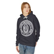 Load image into Gallery viewer, CHH UNIVERSITY round logo Lightweight Hooded Sweatshirt
