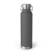 Load image into Gallery viewer, CHH UNIVERSITY round logo Copper Vacuum Insulated Bottle, 22oz
